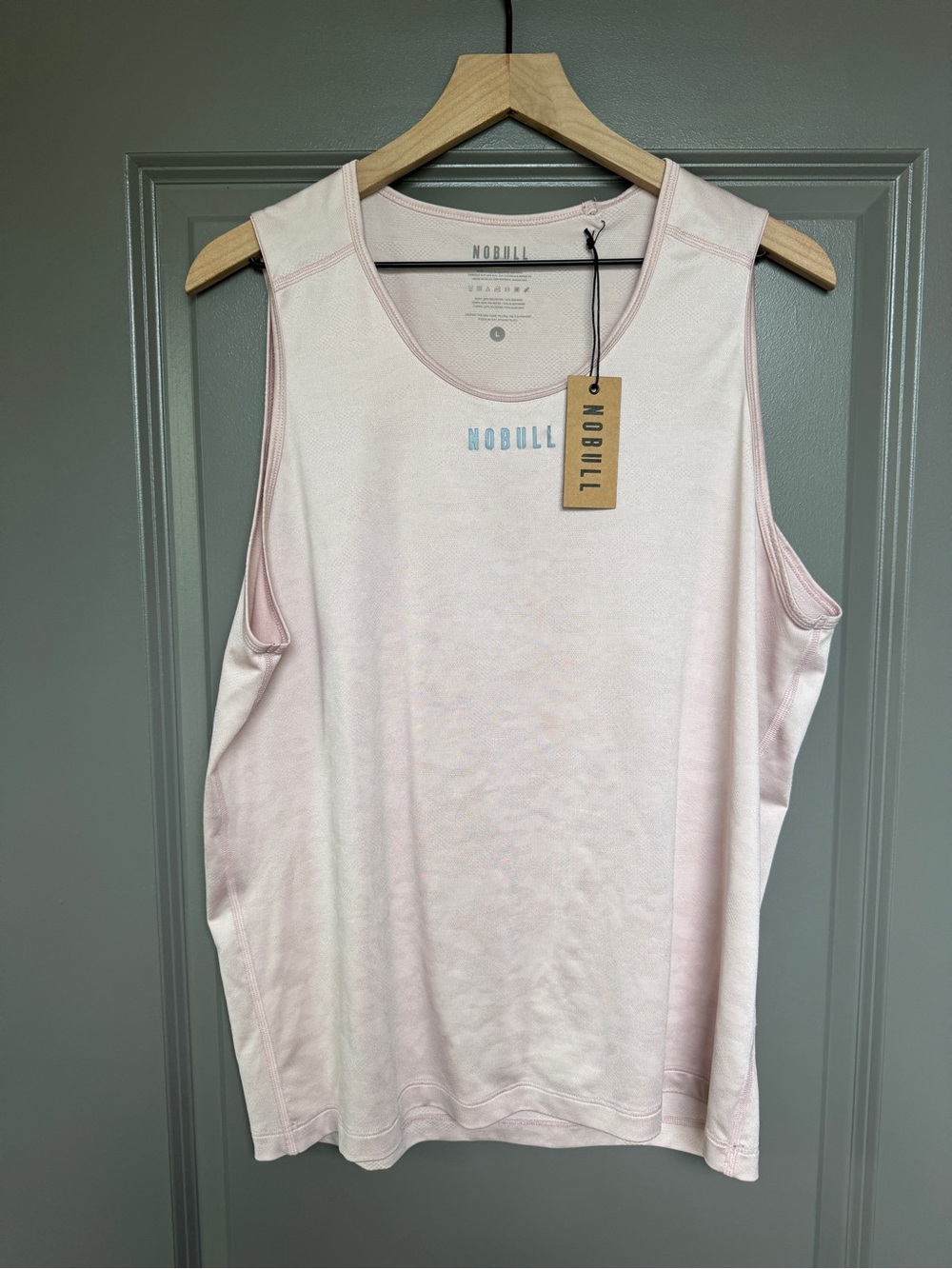 NOBULL Pink Camo Performance Tank Top